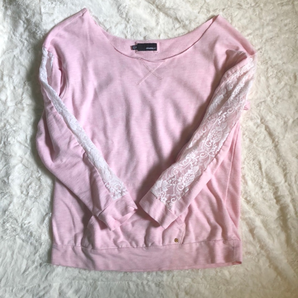 O’Neill lace sleeve top